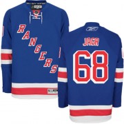 Reebok New York Rangers 68 Men's Jaromir Jagr Royal Blue Authentic Home NHL Jersey