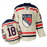 Reebok New York Rangers 18 Men's Marc Staal Cream Authentic Winter Classic NHL Jersey