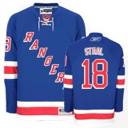 Reebok New York Rangers 18 Men's Marc Staal Royal Blue Authentic Home NHL Jersey