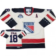 Reebok New York Rangers 18 Men's Marc Staal White Authentic Winter Classic NHL Jersey