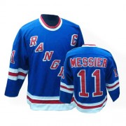 CCM New York Rangers 11 Men's Mark Messier Royal Blue Premier Throwback NHL Jersey