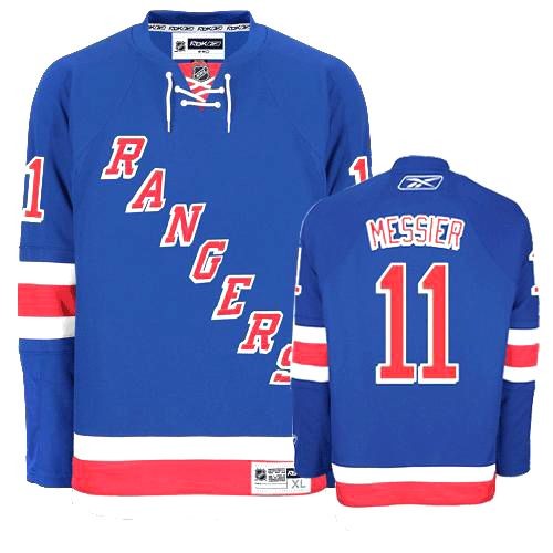 messier rangers jersey