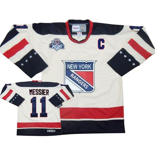 messier rangers jersey