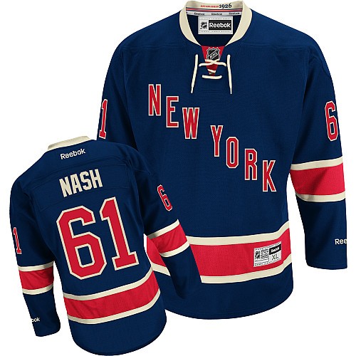 Rick Nash Navy Blue Premier Third 