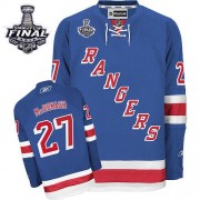 Reebok New York Rangers 27 Men's Ryan McDonagh Royal Blue Authentic Home 2014 Stanley Cup NHL Jersey