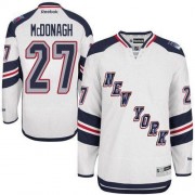 Reebok New York Rangers 27 Men's Ryan McDonagh White Authentic 2014 Stadium Series NHL Jersey