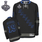 Reebok New York Rangers 19 Men's Brad Richards Black Ice Premier 2014 Stanley Cup NHL Jersey