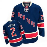 Reebok New York Rangers 2 Men's Brian Leetch Navy Blue Premier Third NHL Jersey