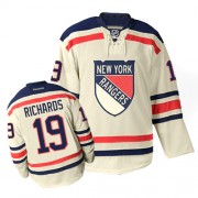 Reebok New York Rangers 19 Men's Brad Richards Cream Authentic Winter Classic NHL Jersey
