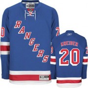 Reebok New York Rangers 20 Men's Chris Kreider Royal Blue Authentic Home NHL Jersey